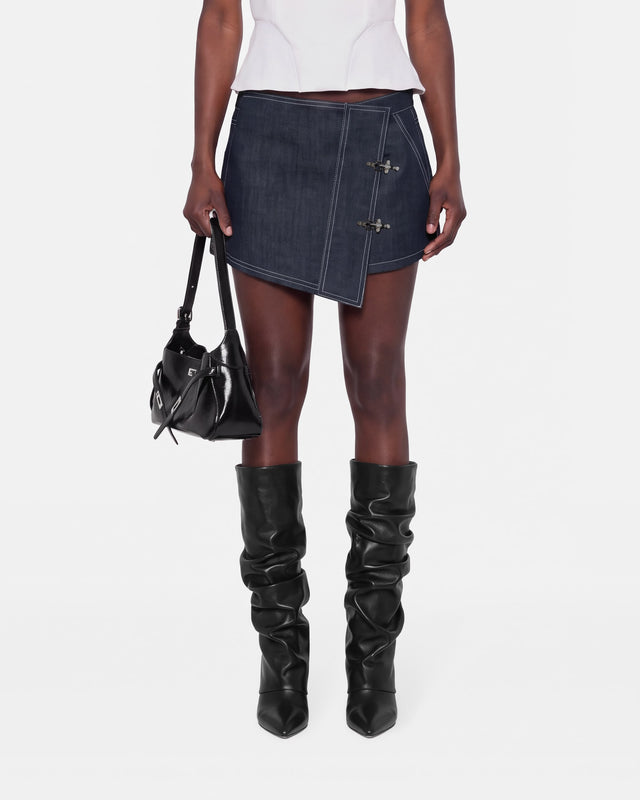 denim skirt RONIN
