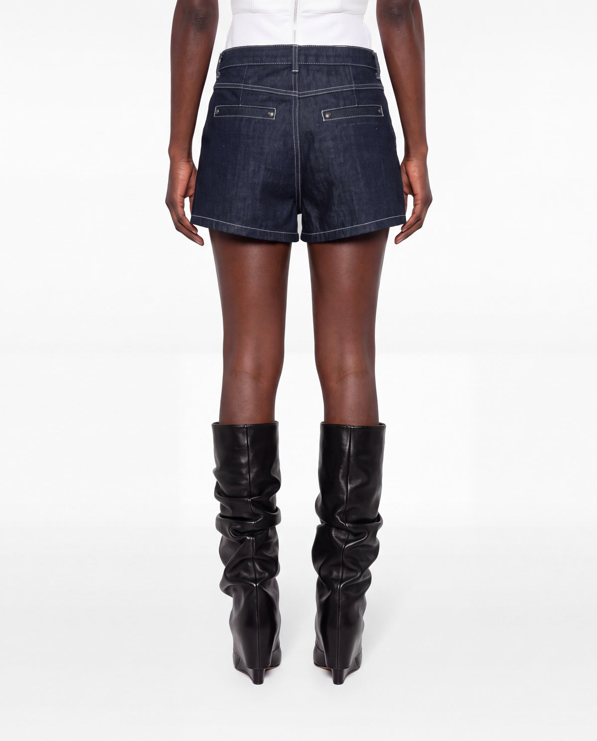 denim skirt RONIN
