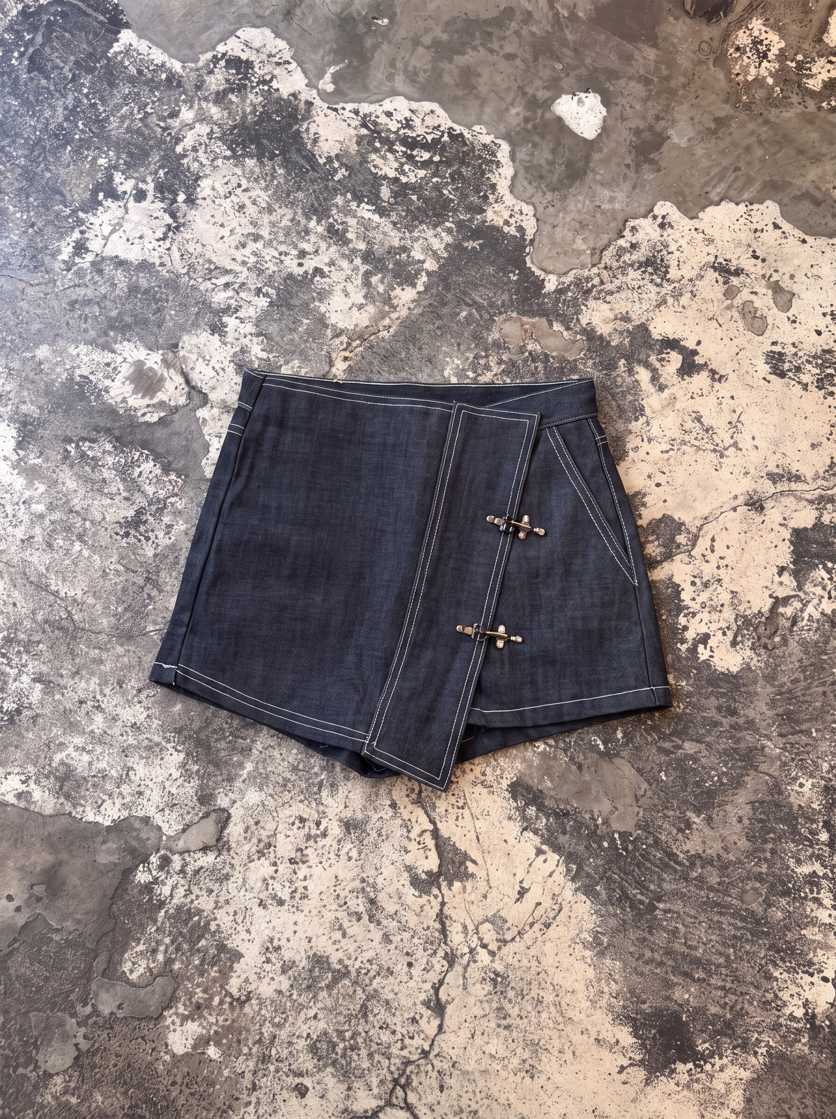denim skirt RONIN
