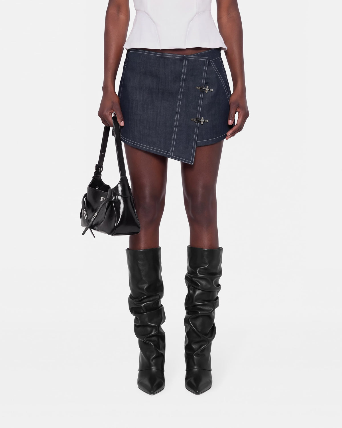 denim skirt RONIN